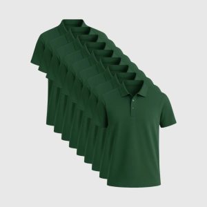Pack de 9 Polos – Vert