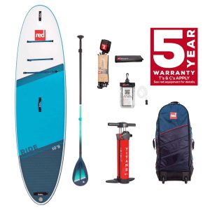 Pack Red Paddle 10&rsquo;8 Ride pagaie Cruiser Tough