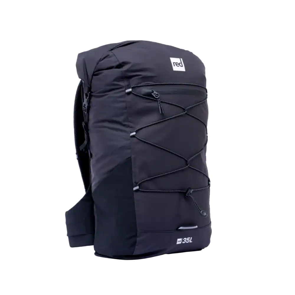 Sac à Dos léger et imperméable Red Original 35L – Noir – Image 2