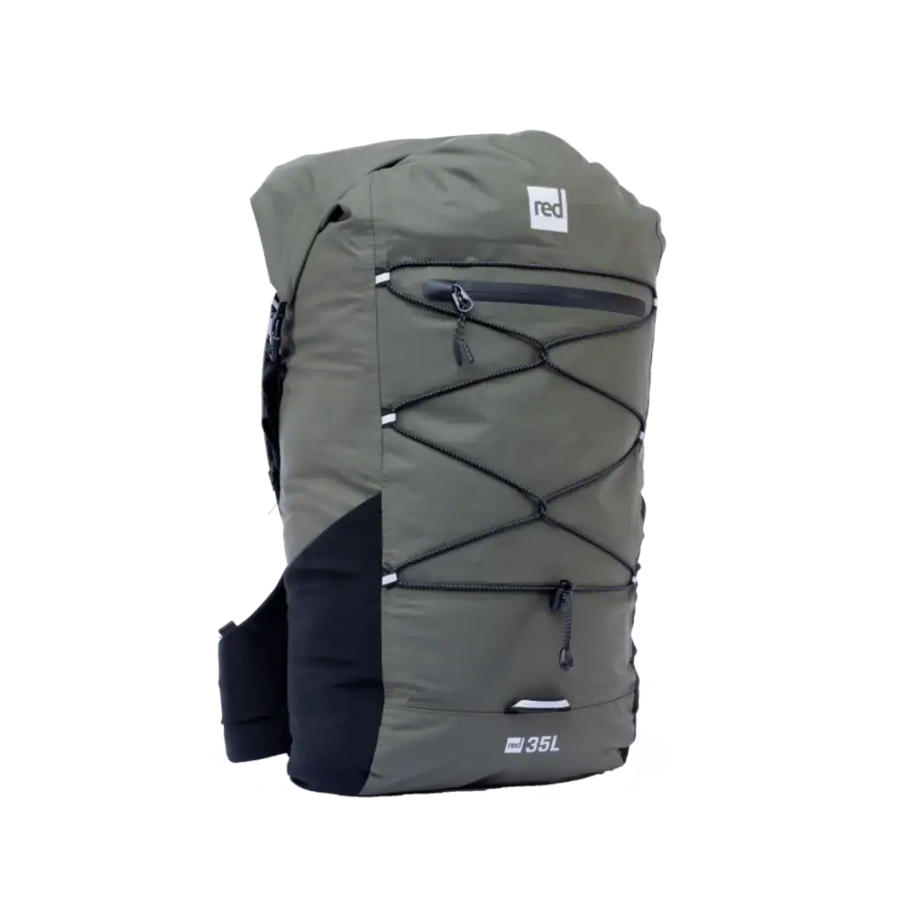 Sac à Dos léger et imperméable Red Original 35L – Vert Olive – Image 2