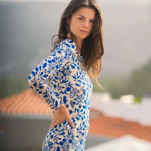 Thelma - Robe Femme Sintra Bleu