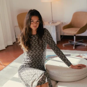 Thelma - Robe Femme Comporta Noir