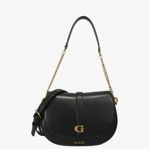 Sac bandoulière Guess "Classic Cognac Noir"