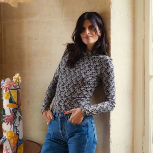 Mathilda - Top Femme Comporta Noir