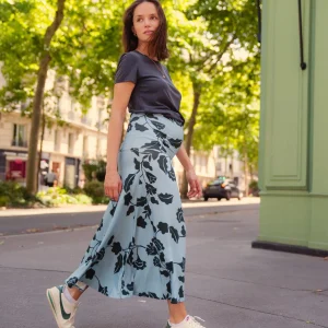 Mira - Jupe Femme Enceinte Tokyo Bleu