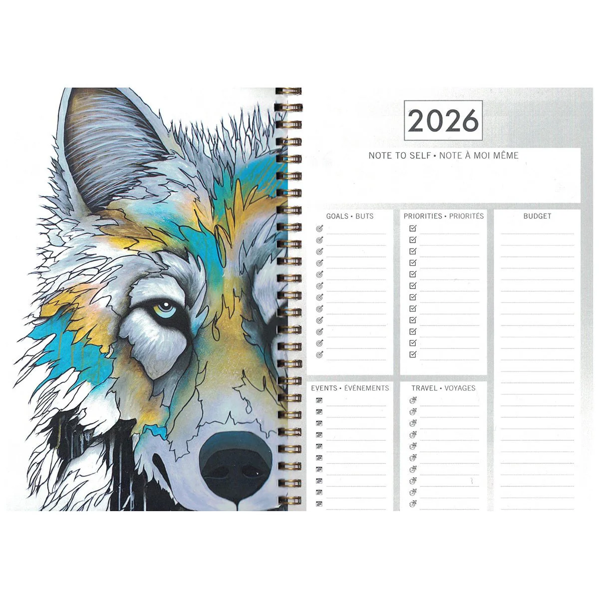 Agenda 2026, peintures par Micqaela Jones, art autochtone – Image 3