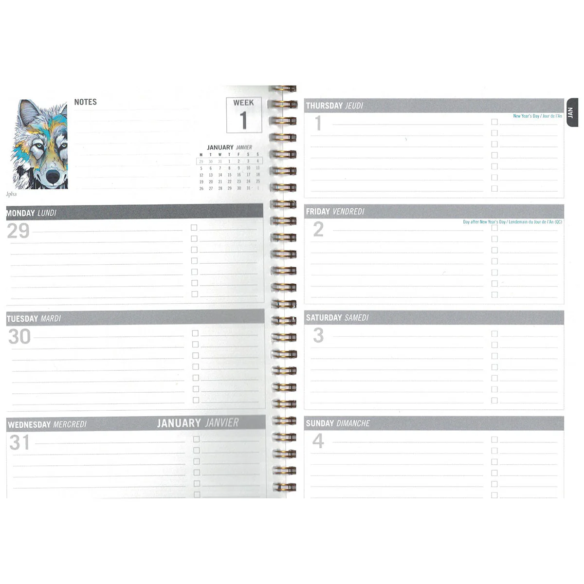 Agenda 2026, peintures par Micqaela Jones, art autochtone – Image 2