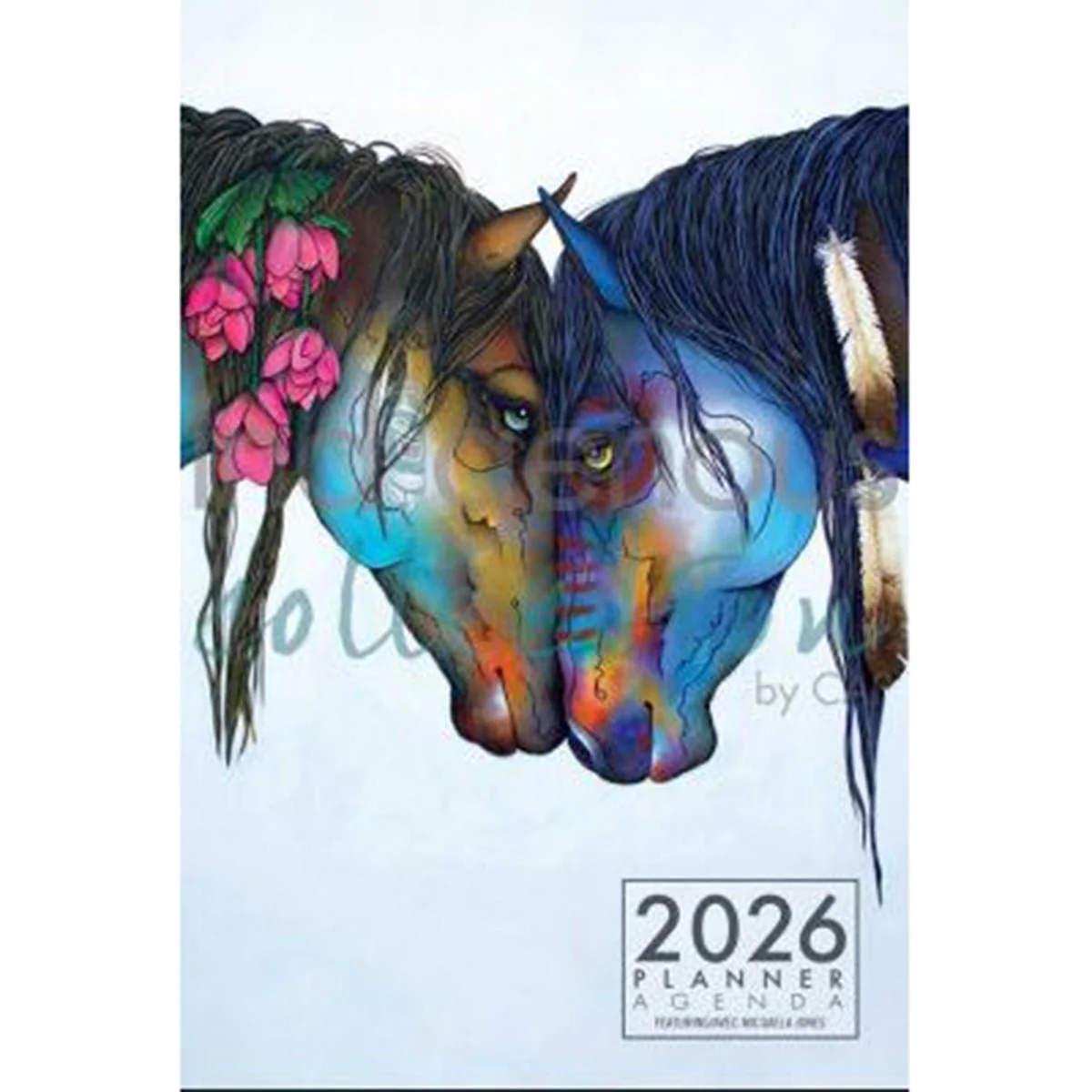 Agenda 2026, peintures par Micqaela Jones, art autochtone