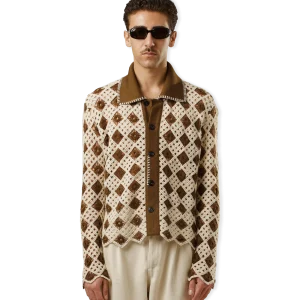 Crochet Cotton Cardigan