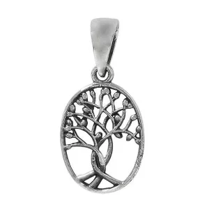 Arbre de vie, pendentif en argent sterling