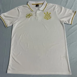 25/26 CORINTHIANS POLO WHITE