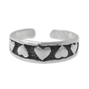 Bague d'orteil, Cœurs
