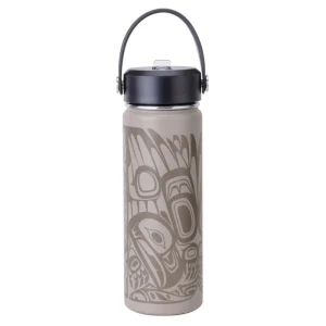 Bouteille isolée, 21 oz, L'envol de l'Aigle par Paul Windsor