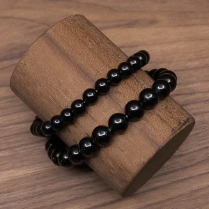 Bracelet en Tourmaline noire