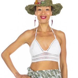 Bralette, Bustier en crochet