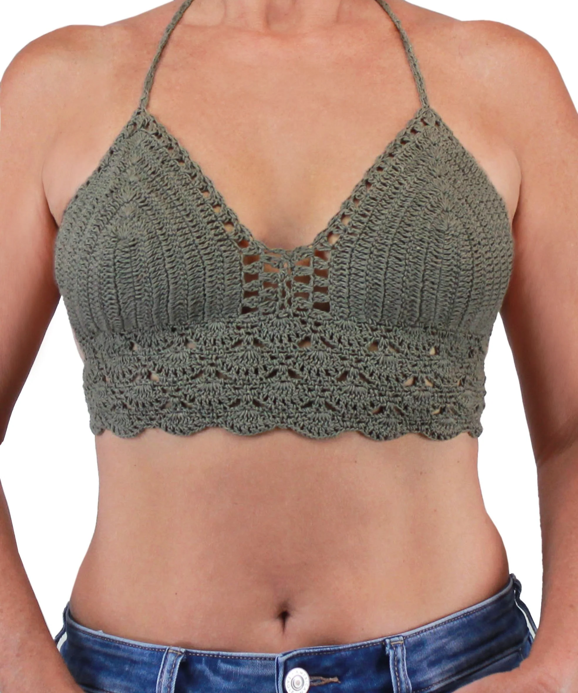 Bralette, Bustier en crochet dentelle – Image 3