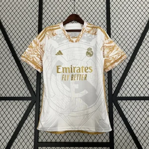 JERSEY REAL MADRID SPECIAL EDITION LIMITED GOLDEN 24/25 MEN