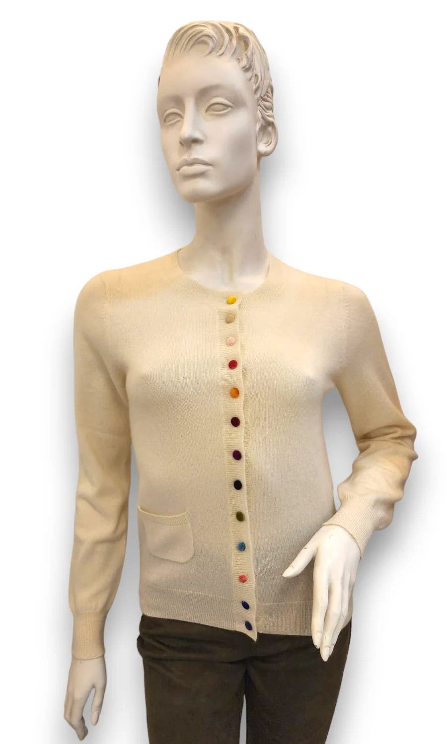 Cardigan cachemire Galerie Pegah "Happy" – Image 5