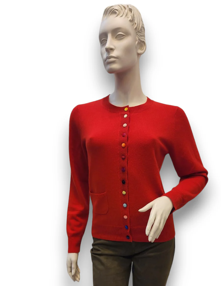 Cardigan cachemire Galerie Pegah "Happy" – Image 2