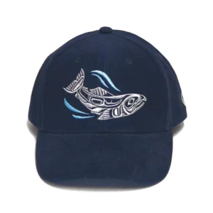 Casquette Saumon Sacré, Art Autochtone