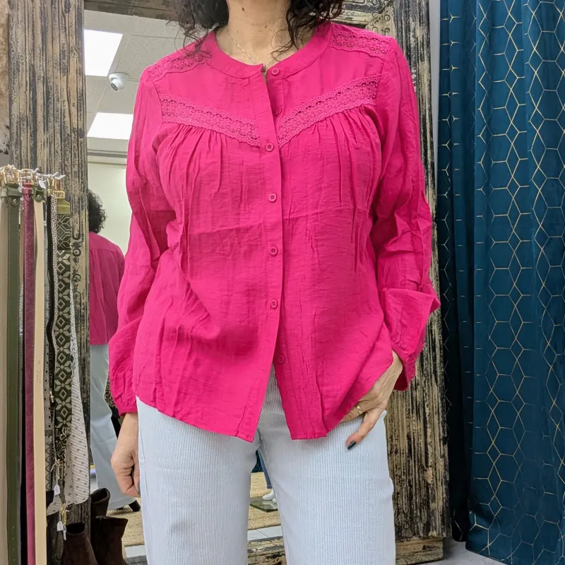 Chemise « fuchsia »