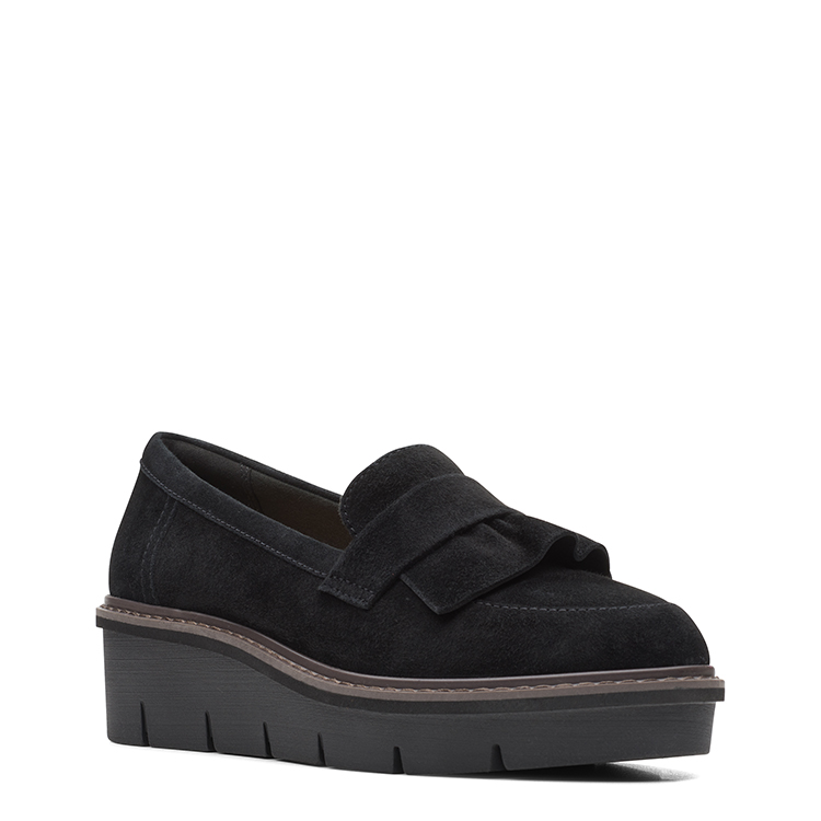 Clarks Airabell Slip | SUÈDE NOIR – Image 3