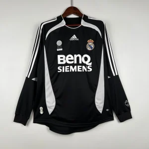 06/07 REAL MADRID LONG SLEEVE BLACK