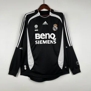 06/07 REAL MADRID LONG SLEEVE BLACK