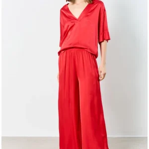 Pantalon élastique large