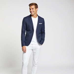 Blazer Élégance Marine