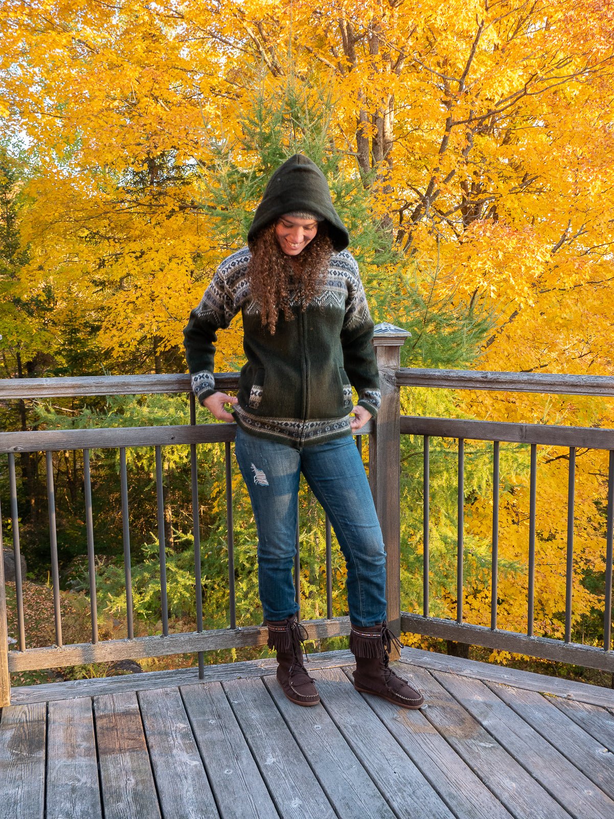 Gilet en Laine de l'Équateur – Image 4