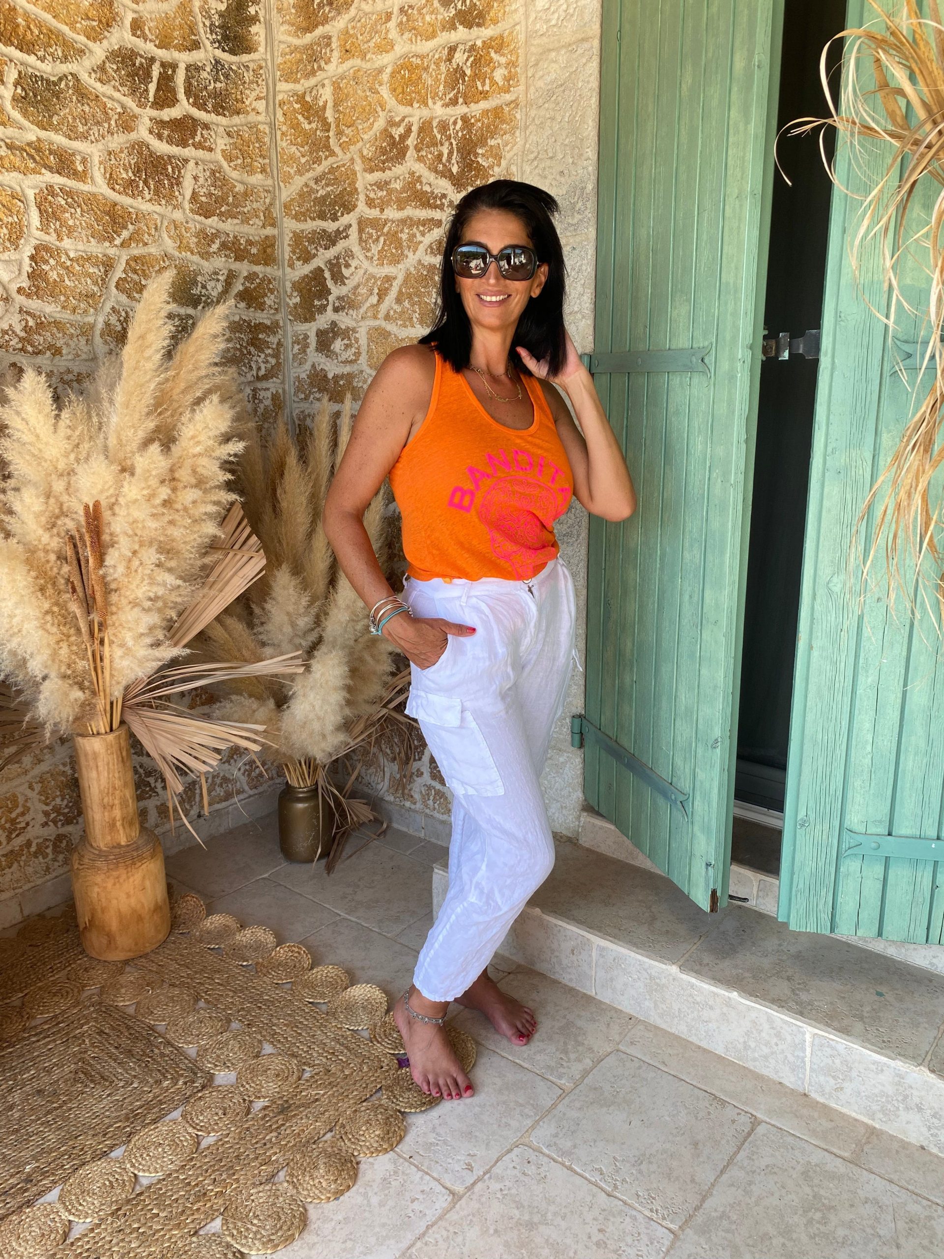 Pantalon Cargo SINGAPOUR Banditas from Marseille