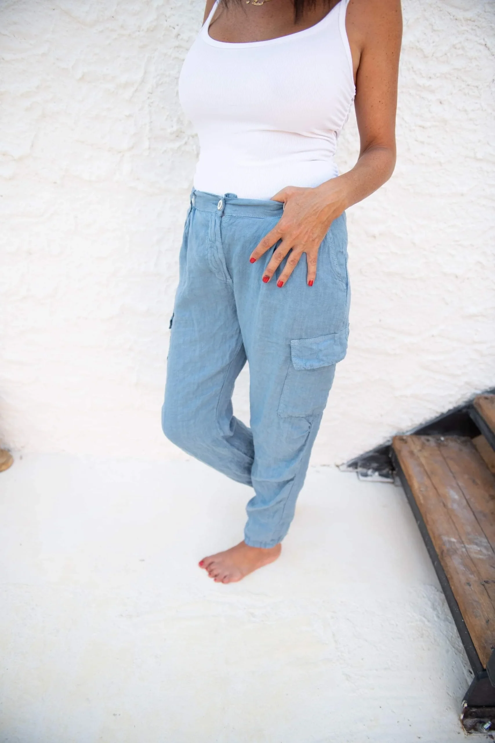 Pantalon Cargo SINGAPOUR Banditas from Marseille – Image 5