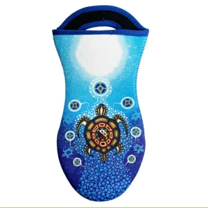 Mitaine de four / cuisine, La Tortue Guérisseuse de James Jacko