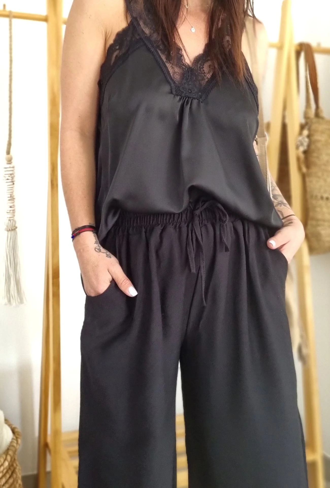 Pantalon fluide NOE noir