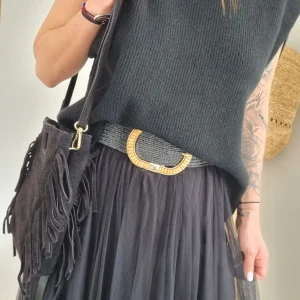 Pull sans manches SISSI Noir