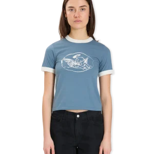 W' S/S Reminiscing Ringer T-S