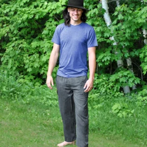 Pantalon cargo en coton léger