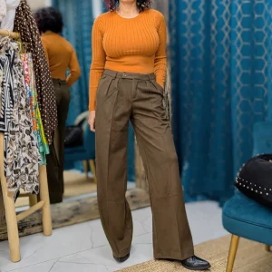 Pantalon chaud large