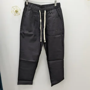 Pantalon coton/lin grande taille