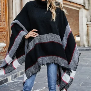 Poncho Col Boule