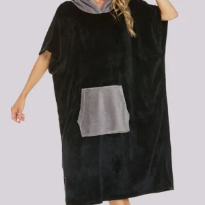 Poncho De Bain Adulte En Éponge