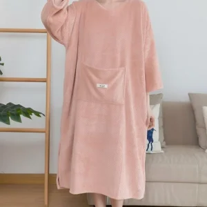 Poncho De Bain Rose