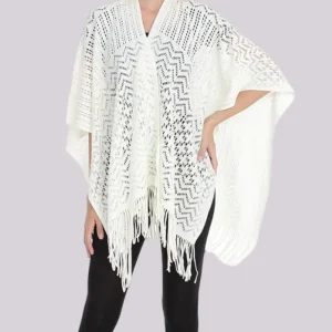 Poncho Dentelle Femme
