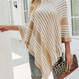 Poncho Femme Bohème