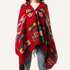 Poncho Femme Ethnique