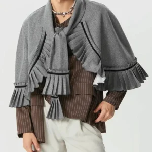Poncho Hiver Homme