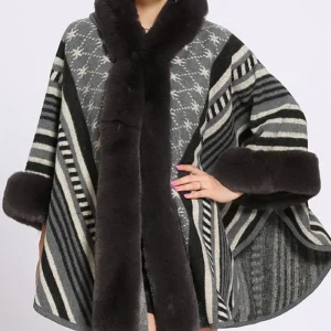 Poncho Intérieur Polaire