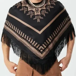 Poncho Péruvien Homme
