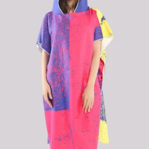 Poncho Plage Femme